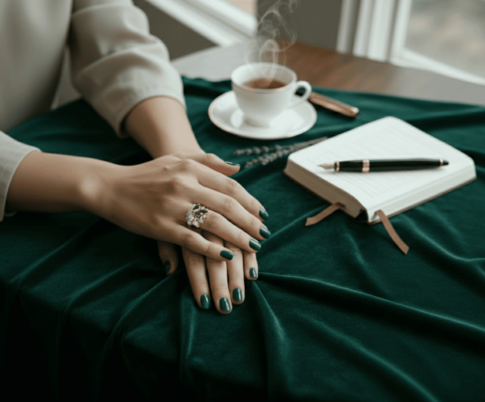 Gouden ring met diverse zirkonia