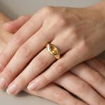 Geel gouden ringen