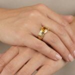 Geel gouden ringen