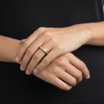 14 karaat Christian gouden ring fantasie