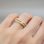 Geel gouden ringen