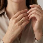 Gouden tros ring geel goud