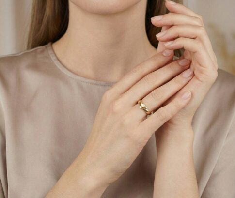 14 karaat Christian fantasie ring