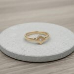 Gouden tros ring geel goud