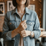 Gouden v model ring met zirkonia