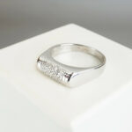 Wit gouden ring met 0.30ct.