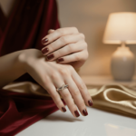 Bicolor gouden ring met 0.06ct.