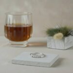 Wit gouden ring bezet met zirkonia