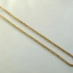 Geel gouden koningsketting