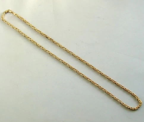 Geel gouden koningsketting
