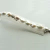 Parelarmband met zirkonia en barok parels