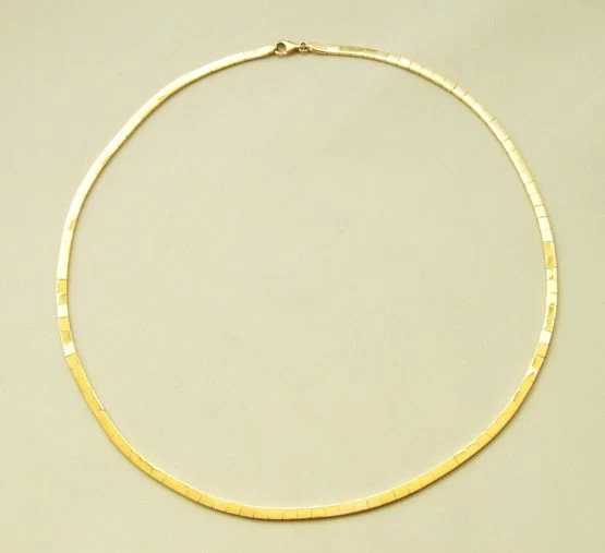 Gouden choker