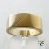 Gouden bicolor ring
