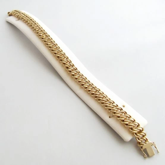 14 karaat gouden occasion armband