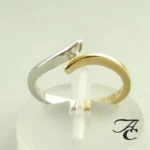 Christian bicolor fantasie briljanten ring