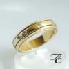 Atelier Christian gouden ring met diamanten