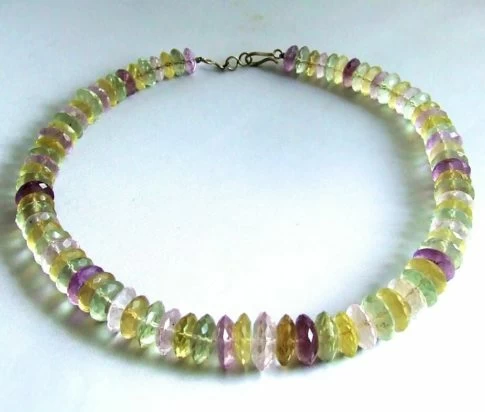 Collier met toermalijn