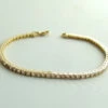 Christian gouden armband met zirkonia
