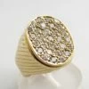 Christian zirkonia gouden ring