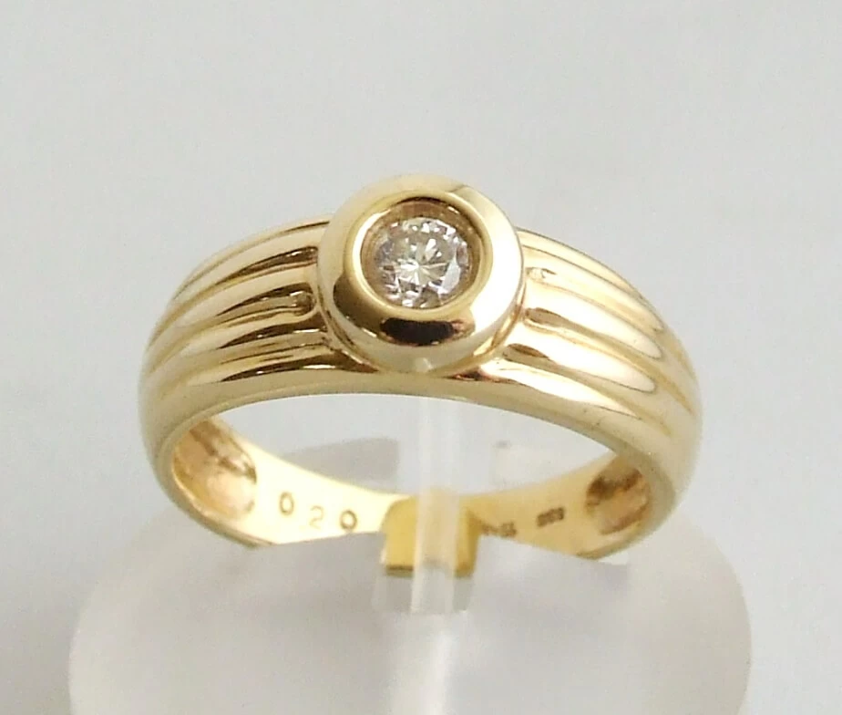Atelier Christian gouden briljanten ring
