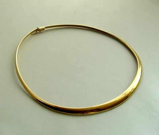 Gouden Omega collier
