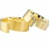 Gouden trouwringen met diamanten