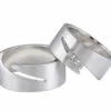 Wit gouden diamanten trouwringen 0.11 ct.