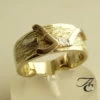 14 karaat gouden ring