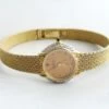 Geel gouden diamanten horloge