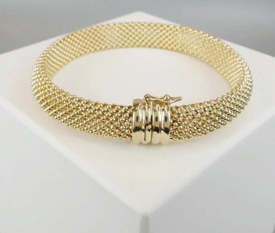 14 karaat gouden vintage armband