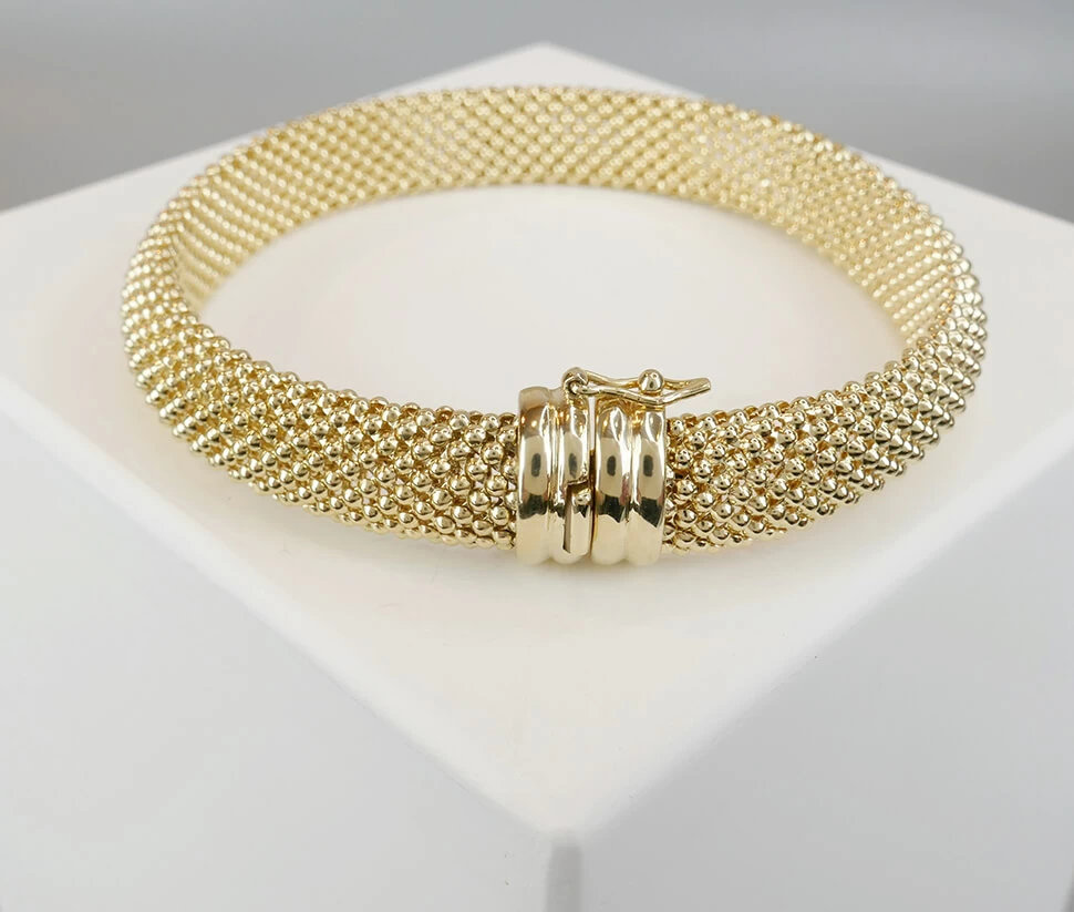 14 karaat gouden vintage armband