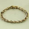 Gouden Christian bicolor armband