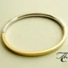 Atelier Christian gouden bicolor slavenarmband