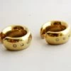 Gouden oorbellen met diamant