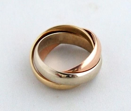 Occasion tricolor ring