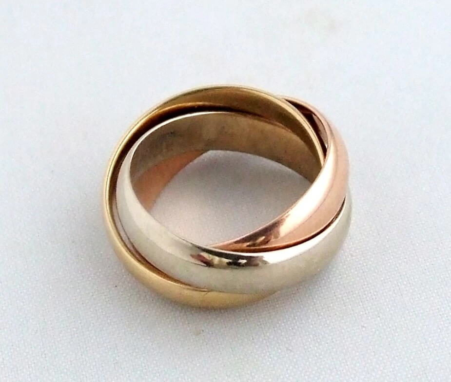 Occasion tricolor ring