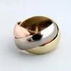 Christian tricolor ring