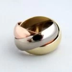 Christian tricolor ring Christian tricolor ring