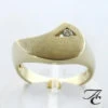Geel gouden diamanten Atelier Christian ring