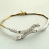 Gouden zirkonia armband