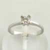 Christian wit gouden ring met zirkonia