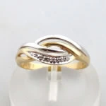 Diamanten bicolor ring Diamanten bicolor ring