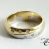 Bicolor Atelier Christian ring met briljanten