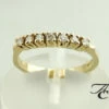 Gouden Atelier Christian ring met diamanten