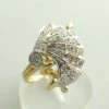 18 karaat gouden ring met diamanten