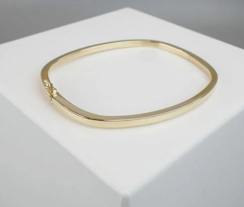 Atelier Christian geel gouden slavenarmband