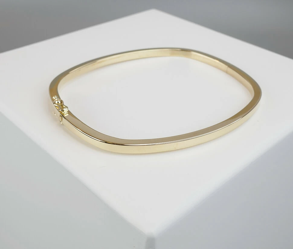 Atelier Christian geel gouden slavenarmband