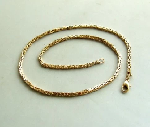 14 karaat gouden koningsketting