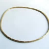 Geel gouden collier Christian