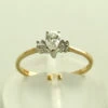 Bicolor diamanten ring